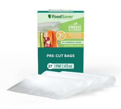 FoodSaver Pre-Cut Bags (27 ct)