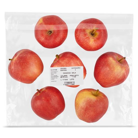 Manzana roja bolsa 1 kg