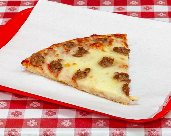 Sausage Pizza Slice