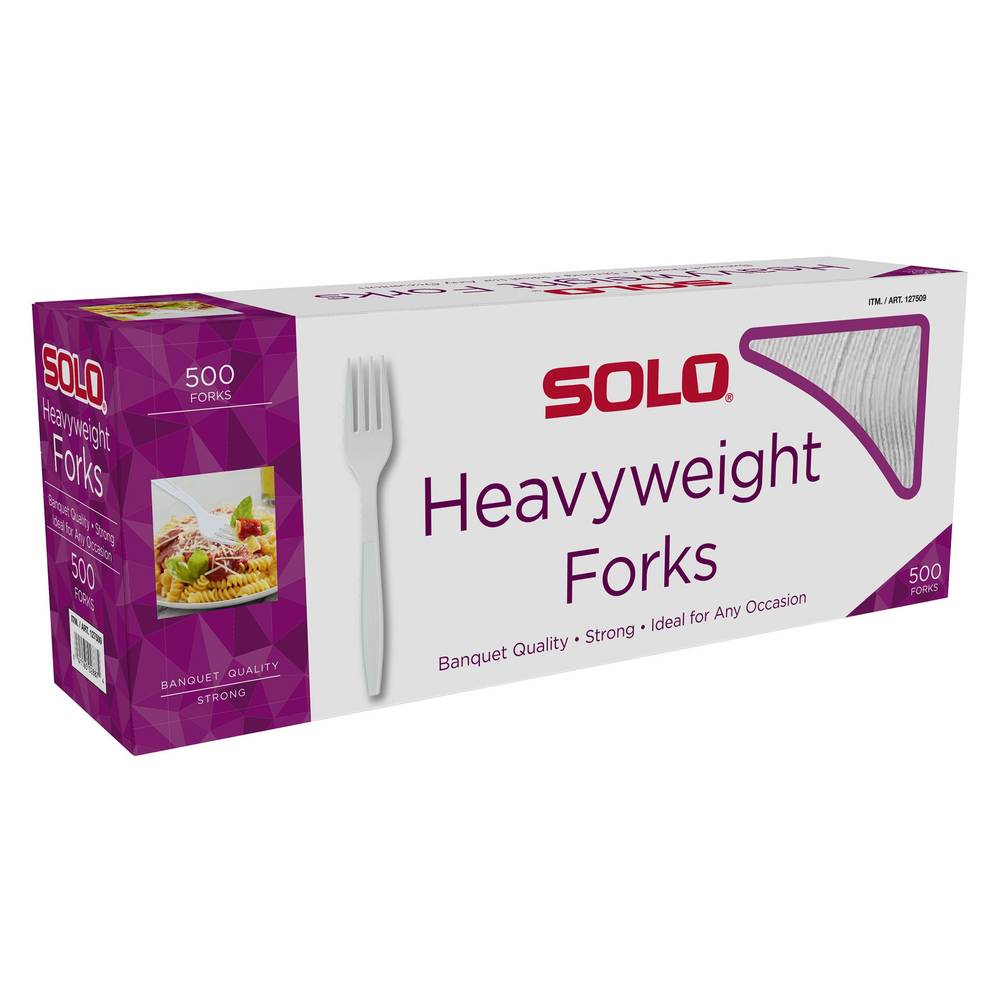 Solo Heavyweight Forks (500 ct)