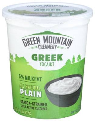 Green Mountain Plain 5% Greek Yogurt
