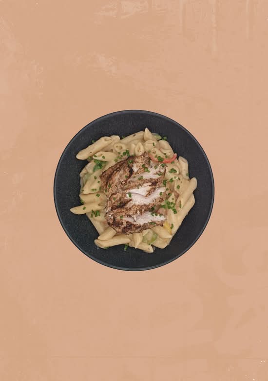Mo'bay Pepper Pasta - Grilled Chicken