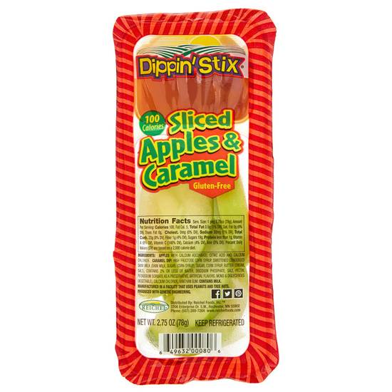 Dippin' Stix Sliced Apples & Caramel 2.75oz