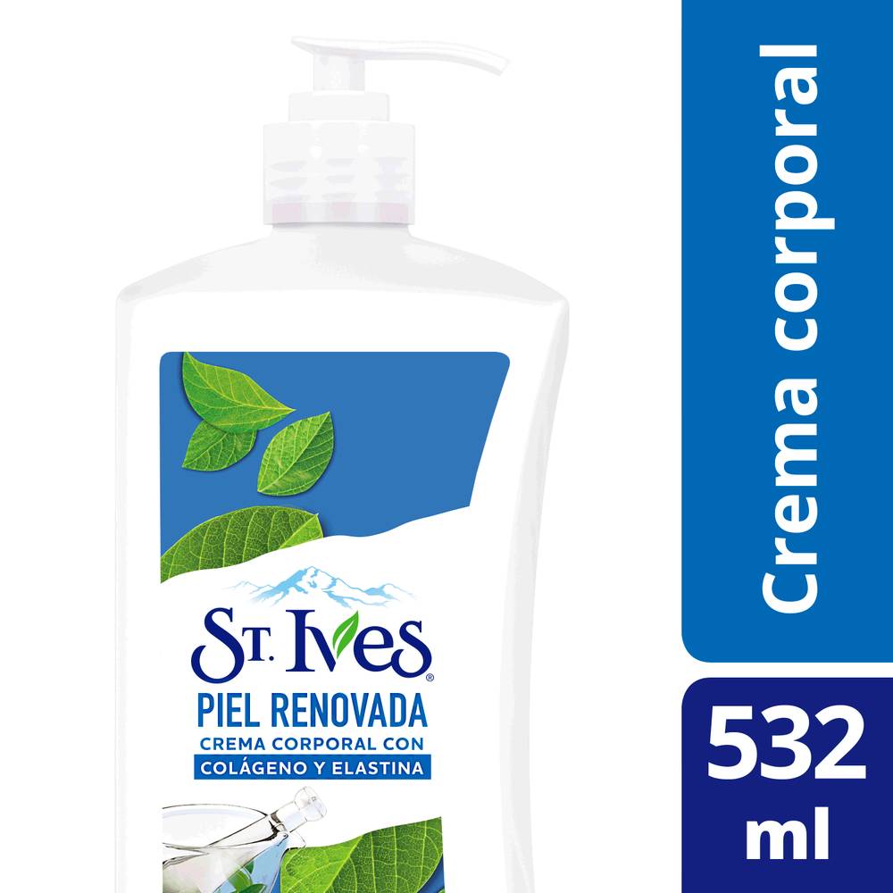 St. ives crema corporal de colágeno y elastina (532 ml)