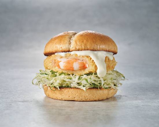 海味蝦排漢堡 American Burger with Shrimp Chop