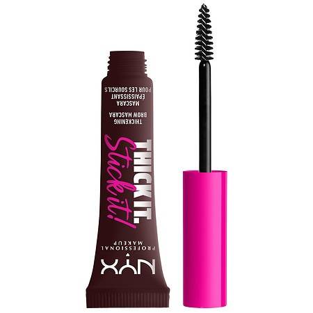 NYX Professional Makeup Thick It. Stick It! Vegan Thickening Brow Gel Mascara, Espresso (0.32 oz)