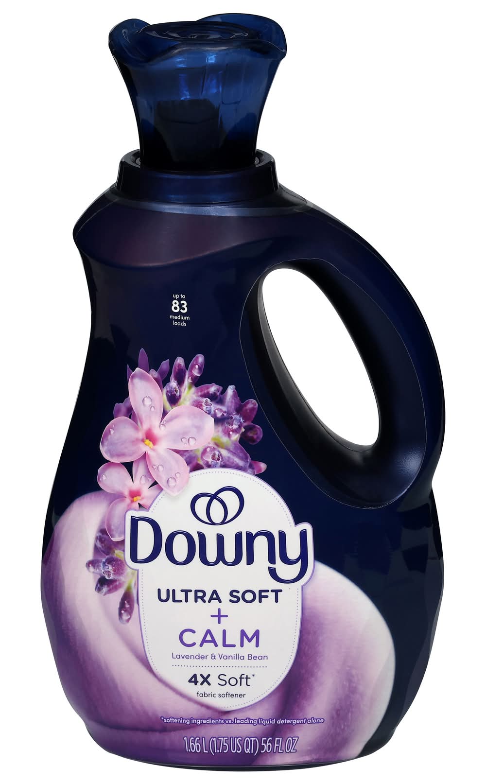 Downy Ultra Soft Calm Fabric Softener, Lavender-Vanilla Bean (56 fl oz)