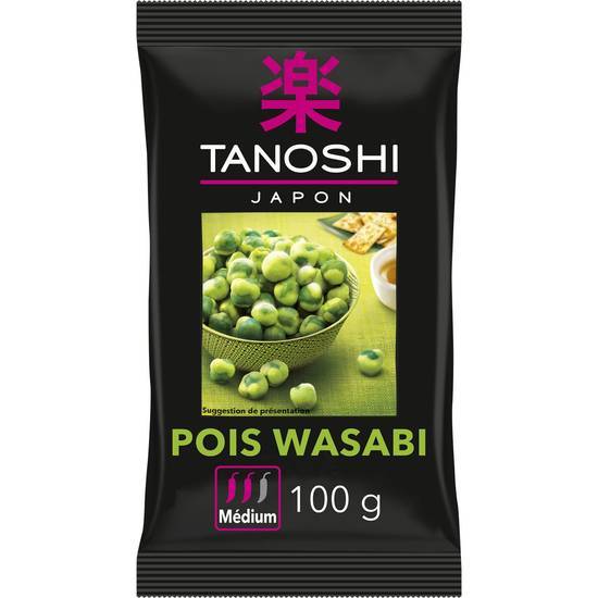 Tanoshi - Biscuits apéritifs pois wasabi