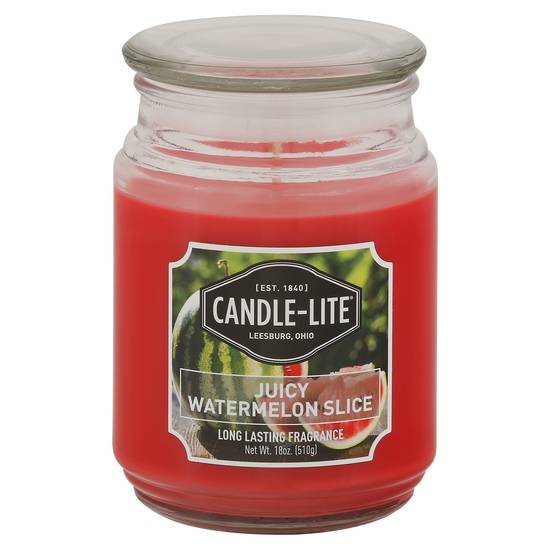 Candle-Lite Juicy Watermelon Slice Candle (18 oz)