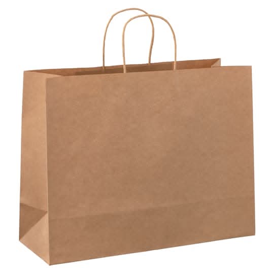 Celebrate It Kraft Paper Bag, Brown