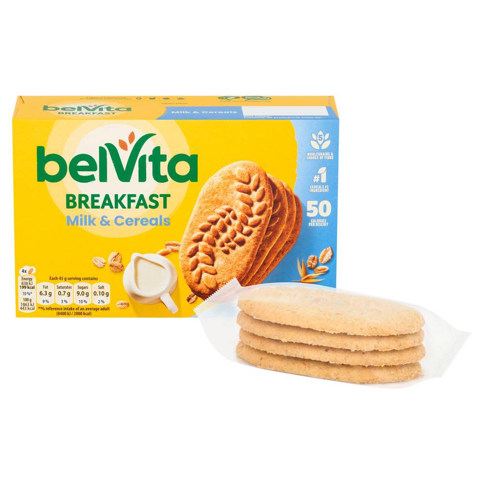 Belvita Breakfast Milk & Cereals 225g