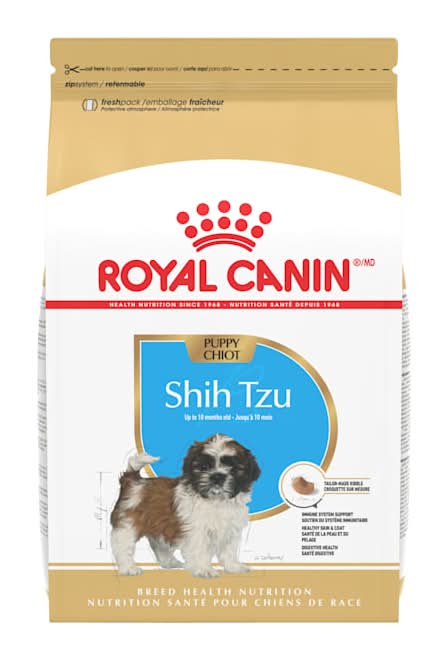 Royal Canin Breed Health Nutrition Shih Tzu Puppy Dry Dog Food, 2.5 lbs.