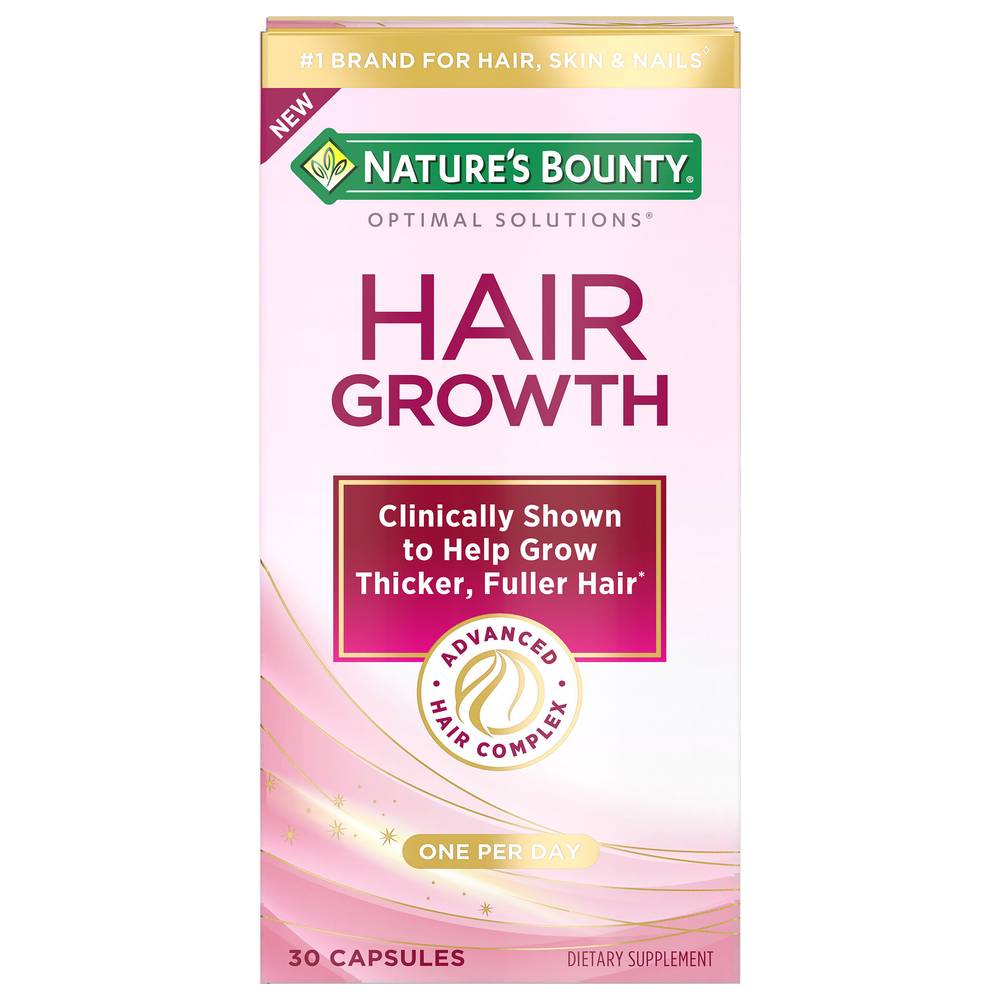 Nature's Bounty Hair Growth Capsules