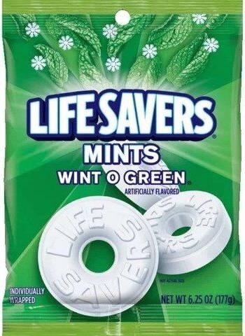 Lifesavers Wint-O-Green 6.25oz