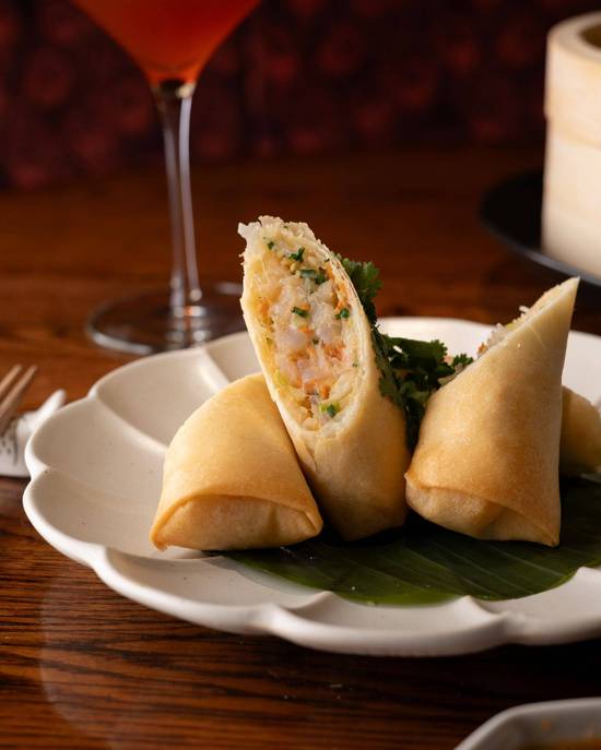 Shrimp and Scallop Spring Roll