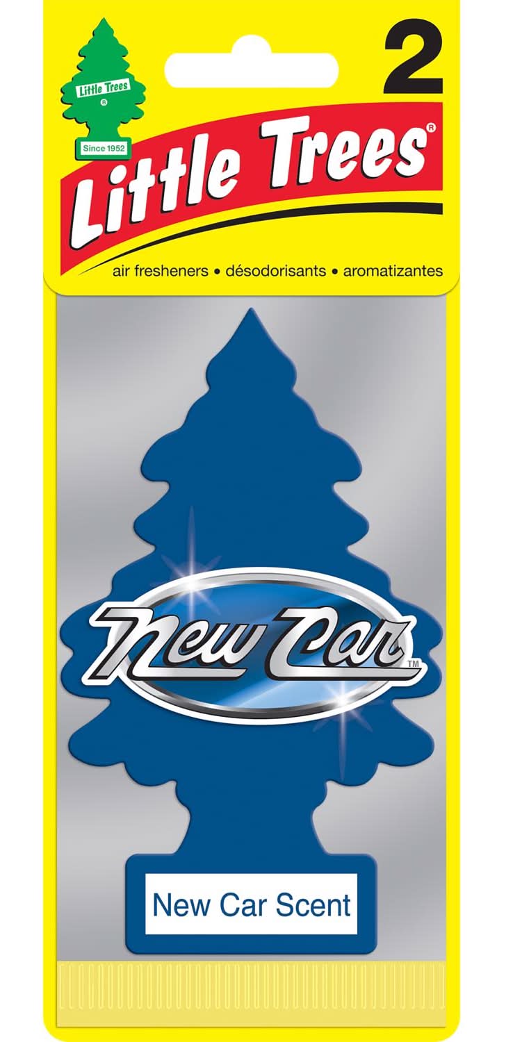 Little Trees New Car Scent Air Freshener Solid 2 Pk