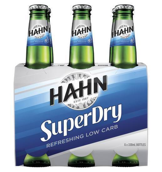 Hahn Super Dry Bottle (6 Pack)