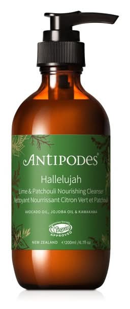 Antipodes Hallelujah Lime & Patchouli Cleanser 200ml