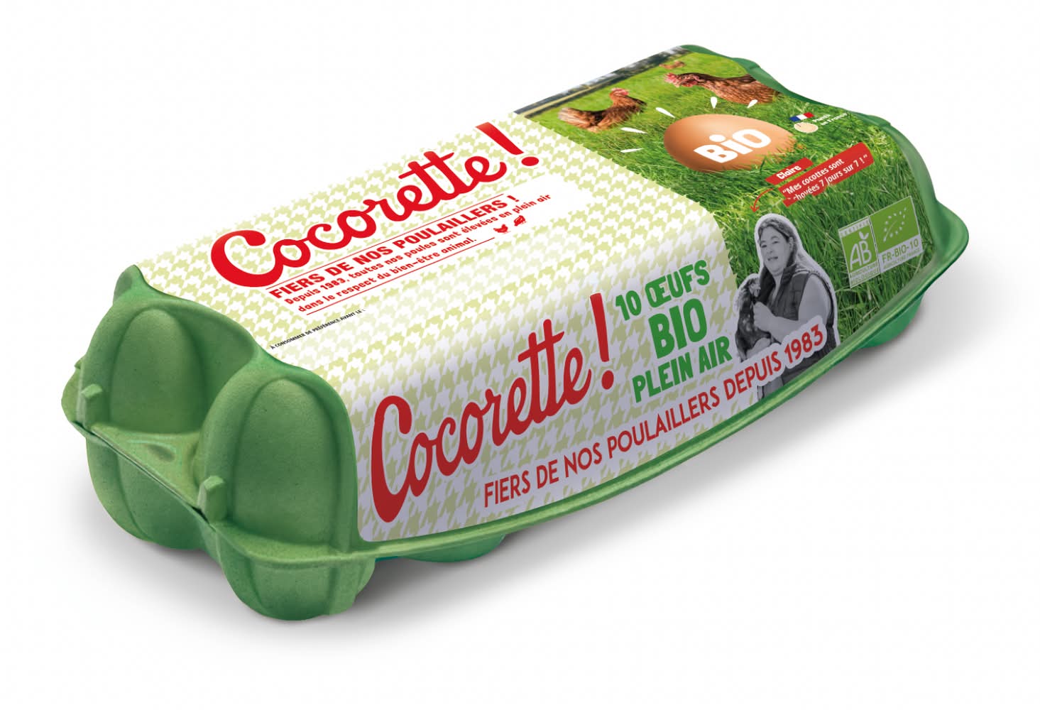 Cocorette - Œufs bio (730g)