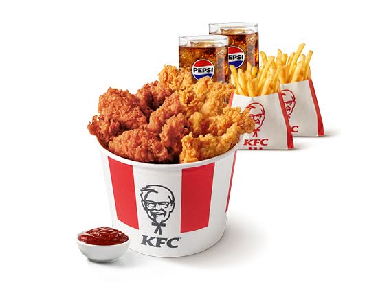 Hot & Crispy Bucket Menu pour 2