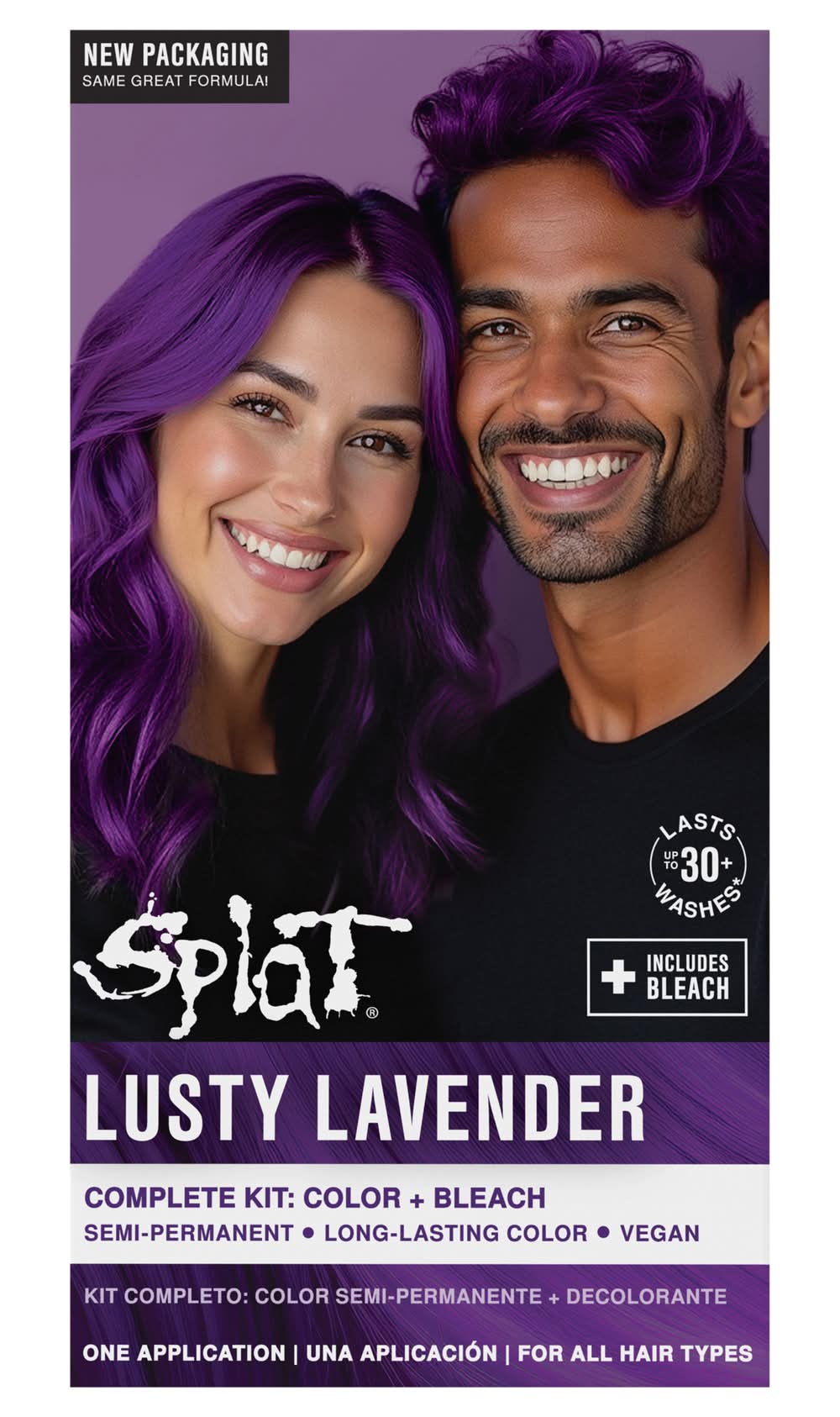 Splat Lusty Lavender Complete Kit Hair Color (10.4 oz)