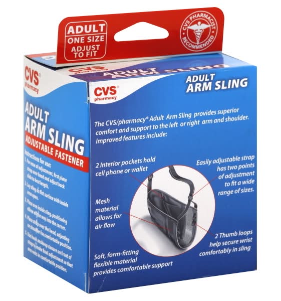 CVS Pharmacy Adult Arm Sling, 1, Black