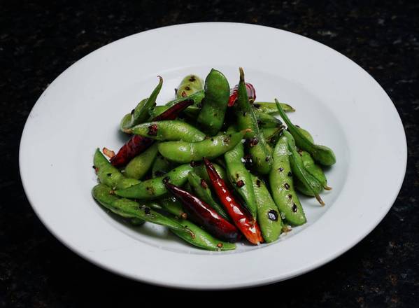 Garlic Edamame