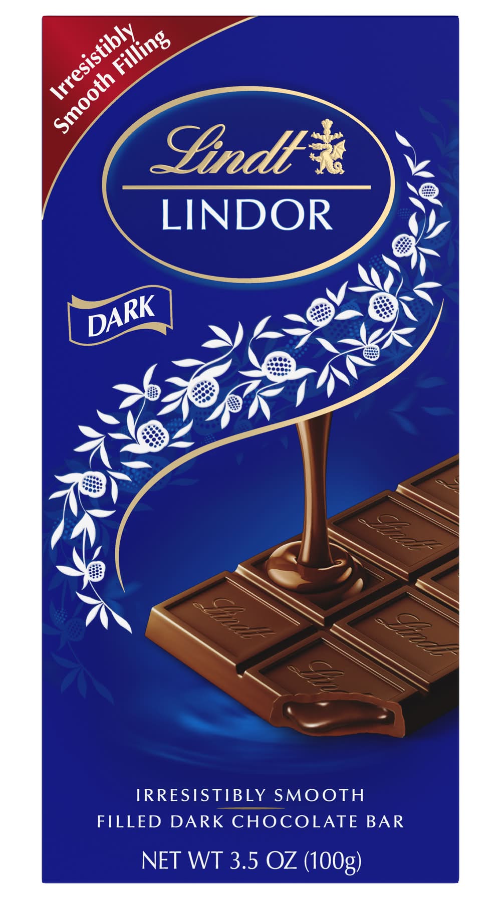 Lindt Lindor Truffle Candy Bar, Dark Chocolate (3.5 oz)