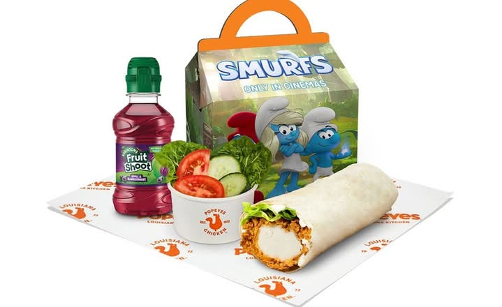 Wrap Smurfs Poppy Meal