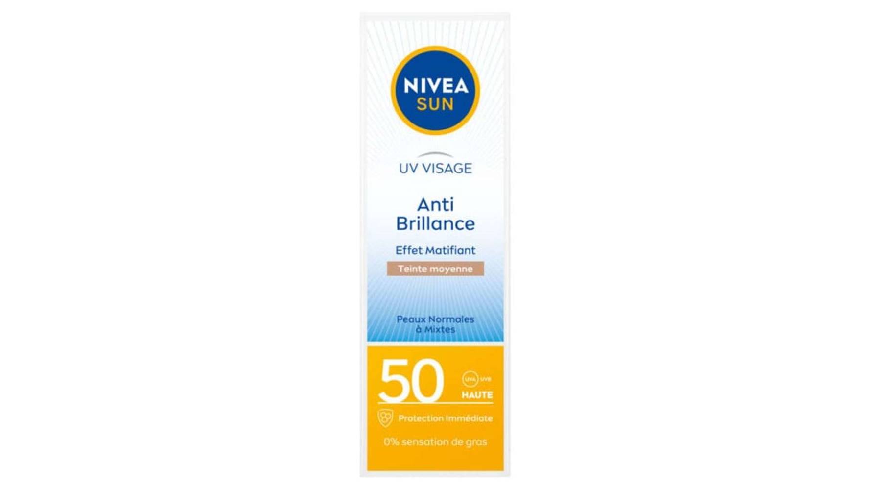 Nivea Sun Protection solaire UV Visage 50 teint{e Le tube de 50ml