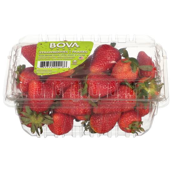 Bova Fresh Organic Strawberries