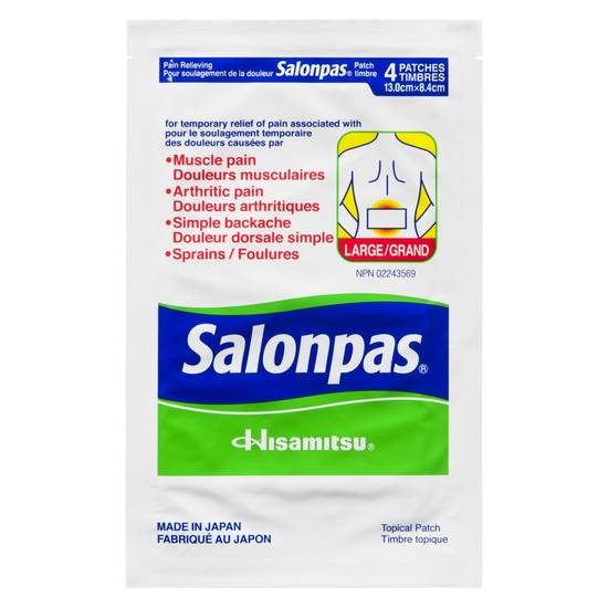 Salonpas Patches Large (4 units)