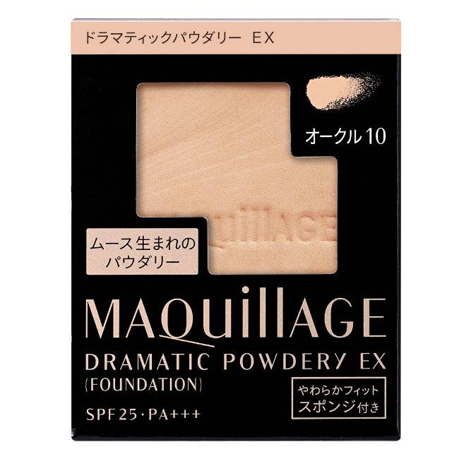 MAQuillAGE心機星魅輕羽粉餅UV(粉蕊) EX SPF25 PA+++ (附粉撲)-OC10
