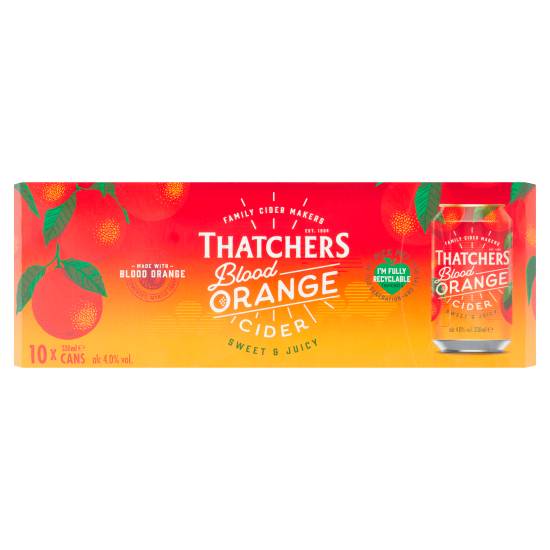 Thatchers Blood Orange Cider (10 ct)