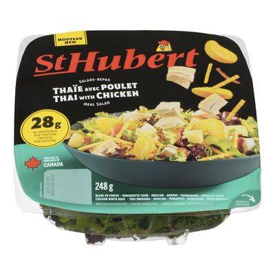 St Hubert · Thai avec poulet - Thai with chicken meal salad (248 g)