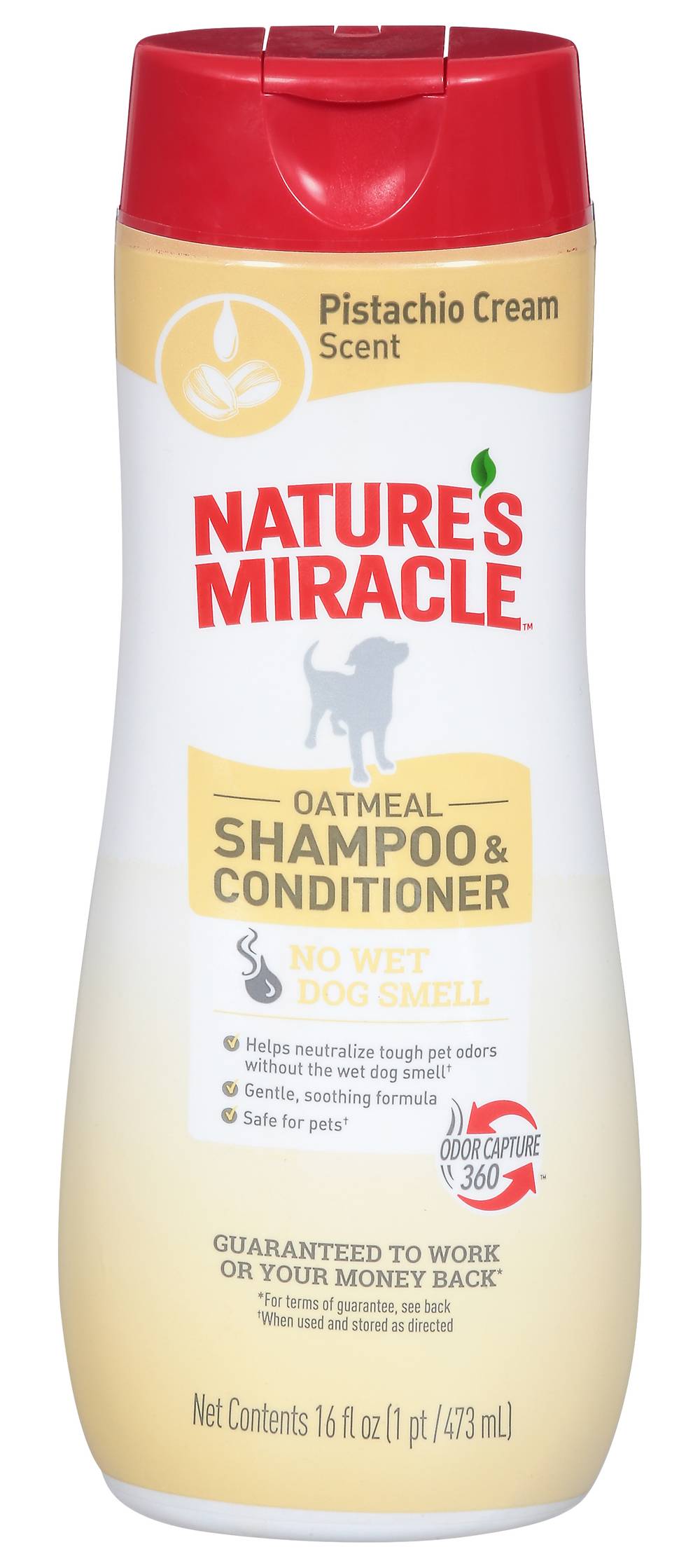 Nature's Miracle Pistachio Cream Oatmeal Shampoo & Conditioner (16 fl oz)
