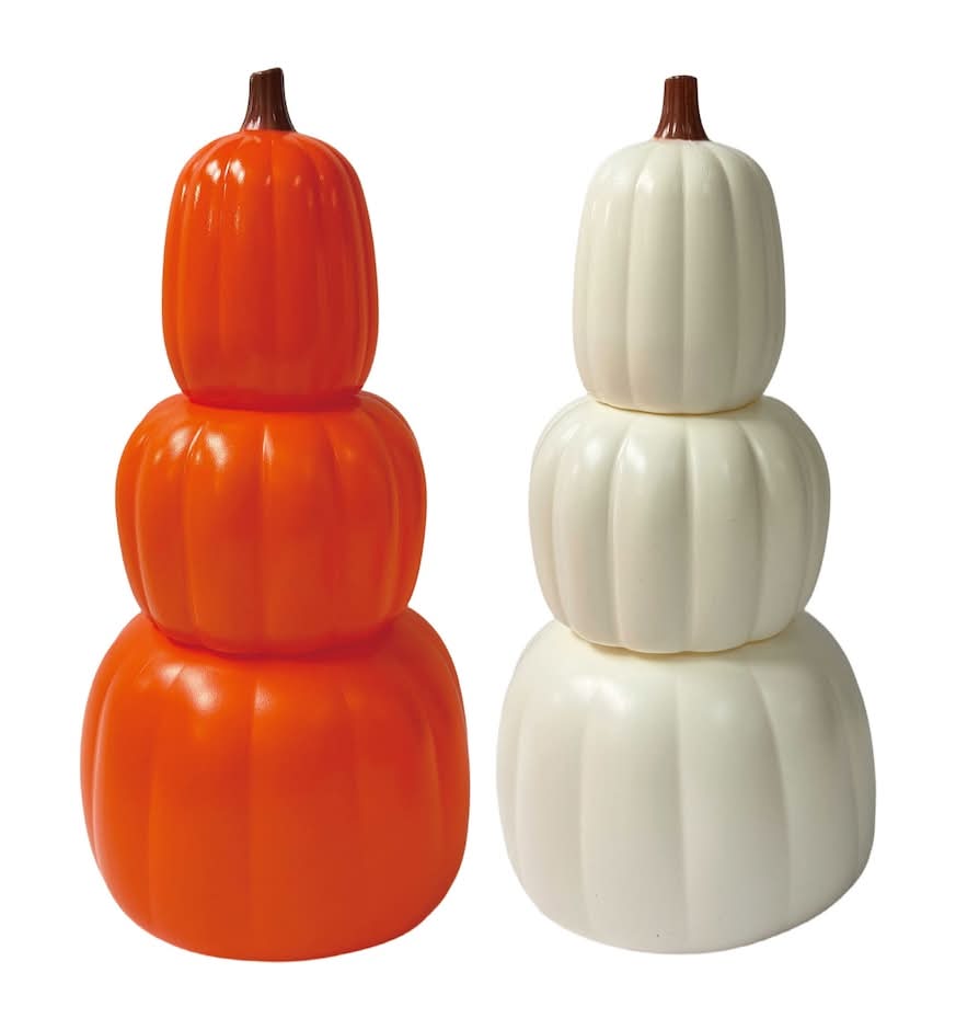 Halloween Stackable Pumpkin Decor, Assorted