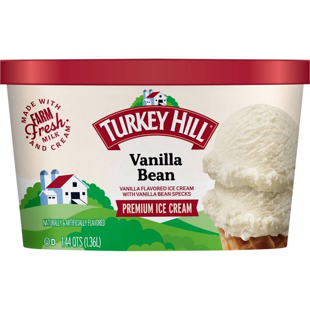 Turkey Hill Vanilla Bean Ice Cream (48 fl oz)