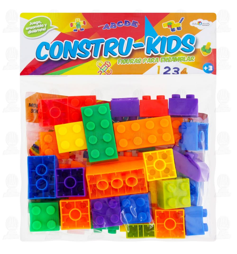 Educactivity · Figuras constru-kids para ensamblar