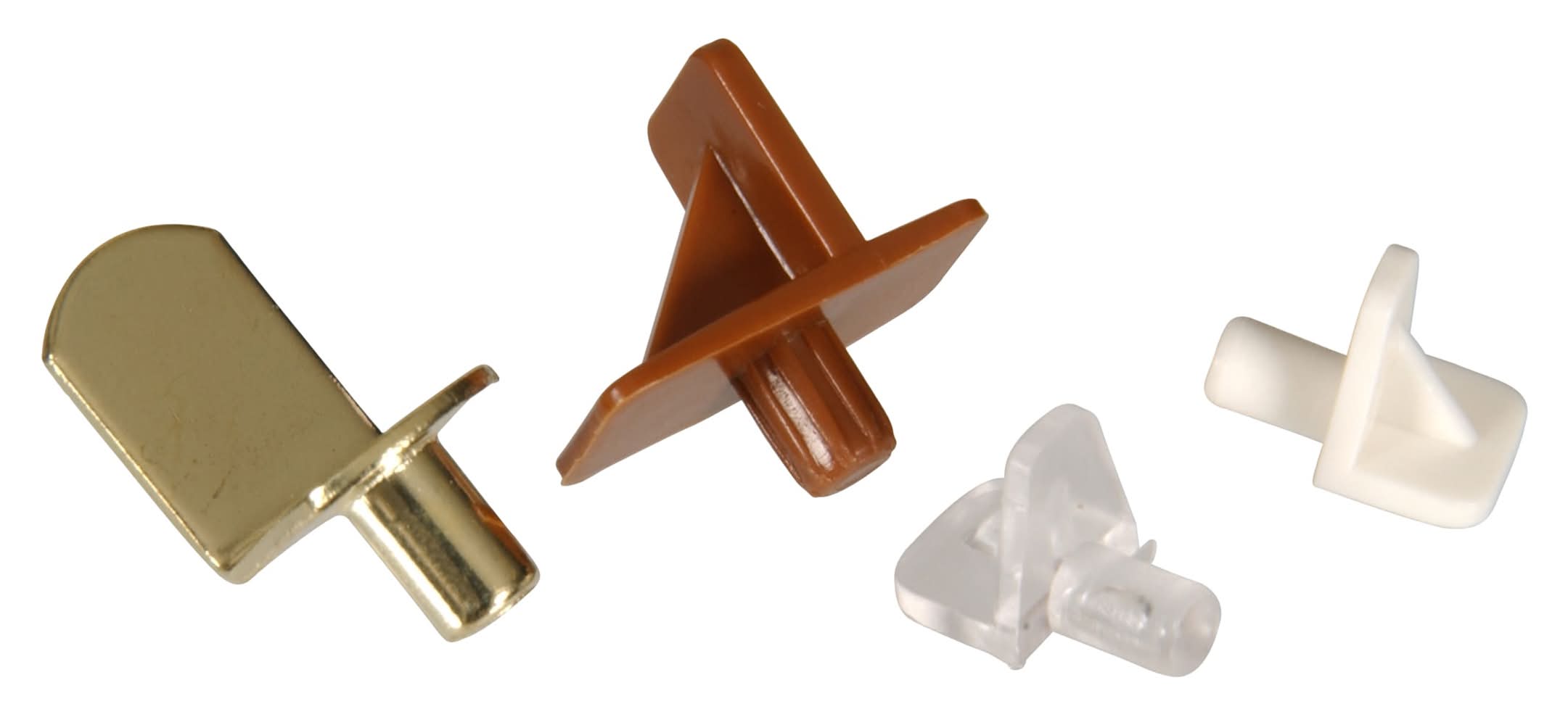 Hillman 0.625-in L x 2.63-in W x 4.4-in D Shelf pins 20 -Pack