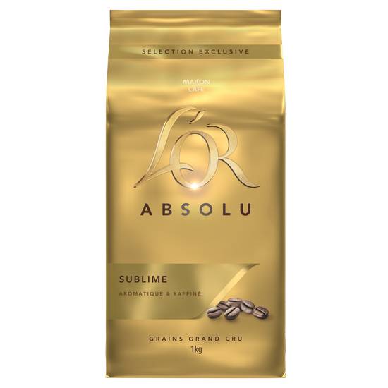 L'or - Absolu café en grains (1 kg)