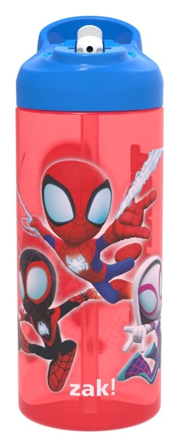 Marvel Spider Man Friends Plastic Murphy Bottles (16.5 oz)