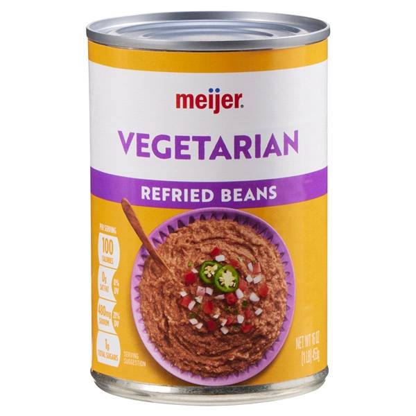Meijer Vegetarian Refried Beans (16 oz)