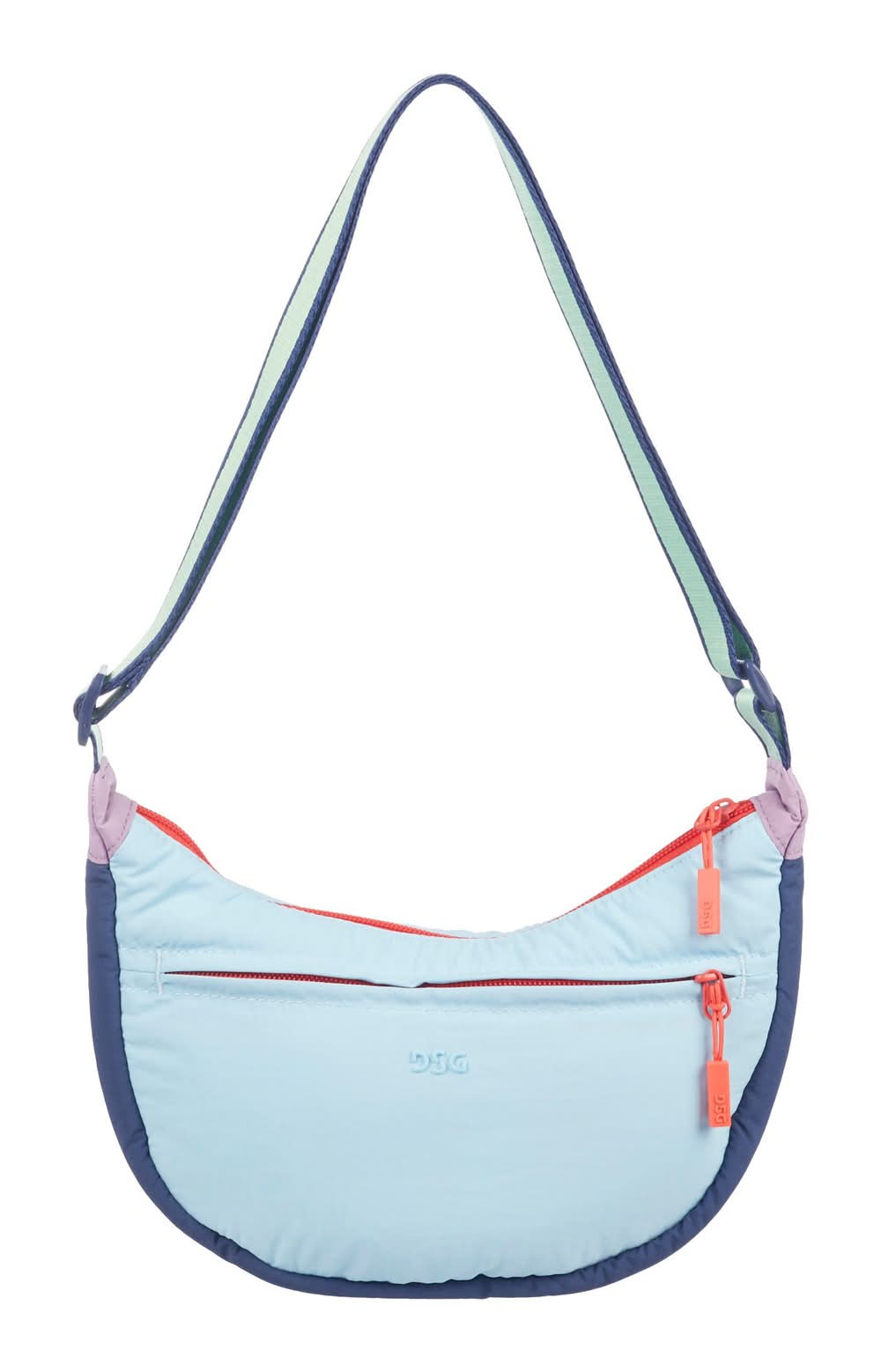 DSG Girls' Crescent Bag (Blue Chalk Color Block, No Size)
