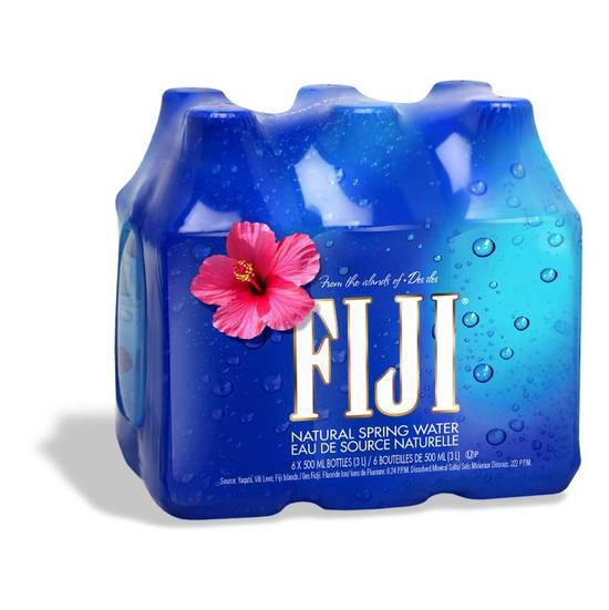 Fiji Water (6 ct, 500 ml)