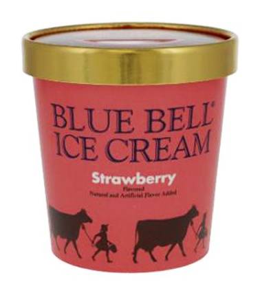 Blue Bell Strawberry 1 Pint