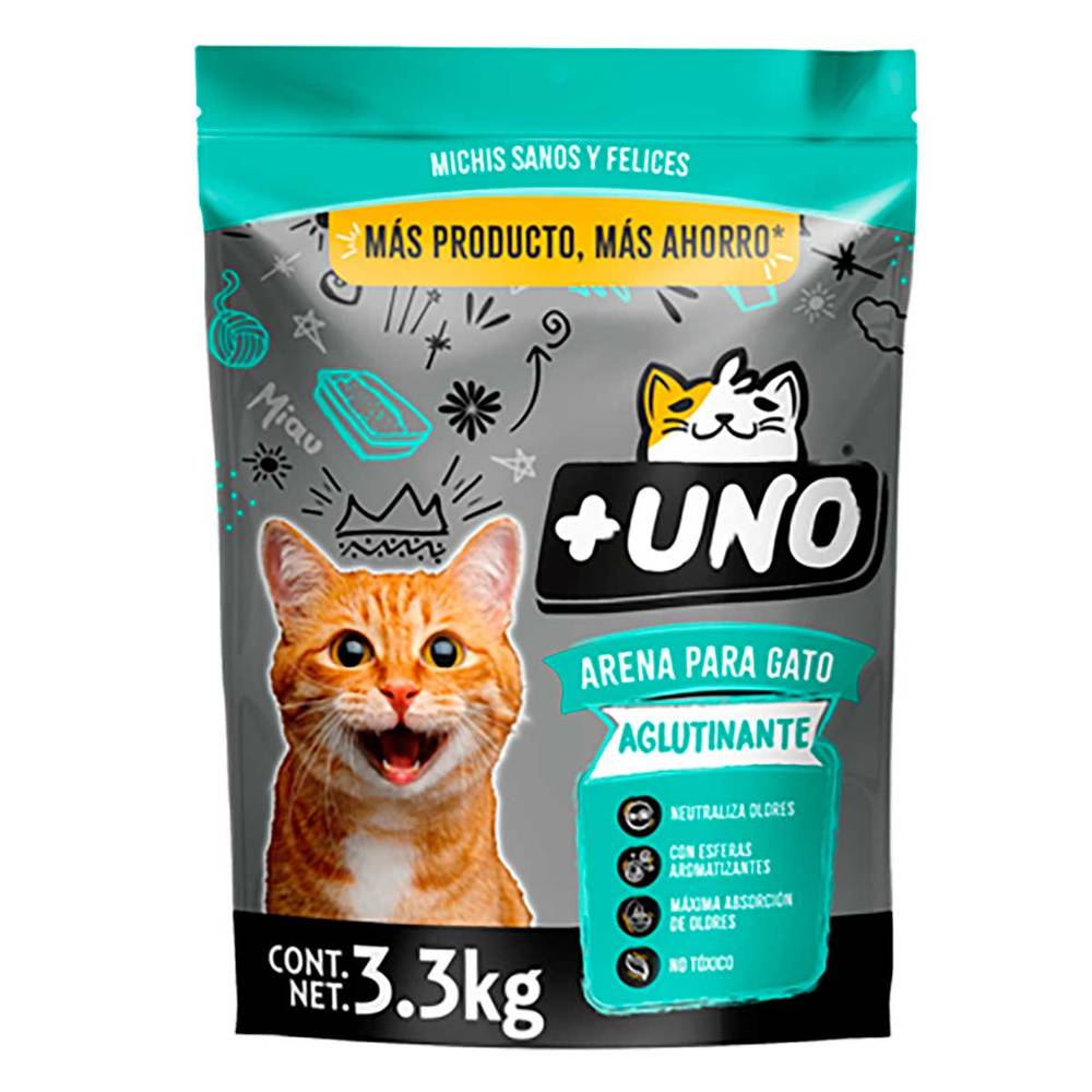 Selecto · Arena para gatos aglutinante (3,3 kg)