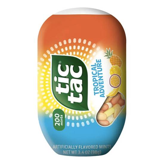 Tic Tac Flavored Mints, Tropical Adventure