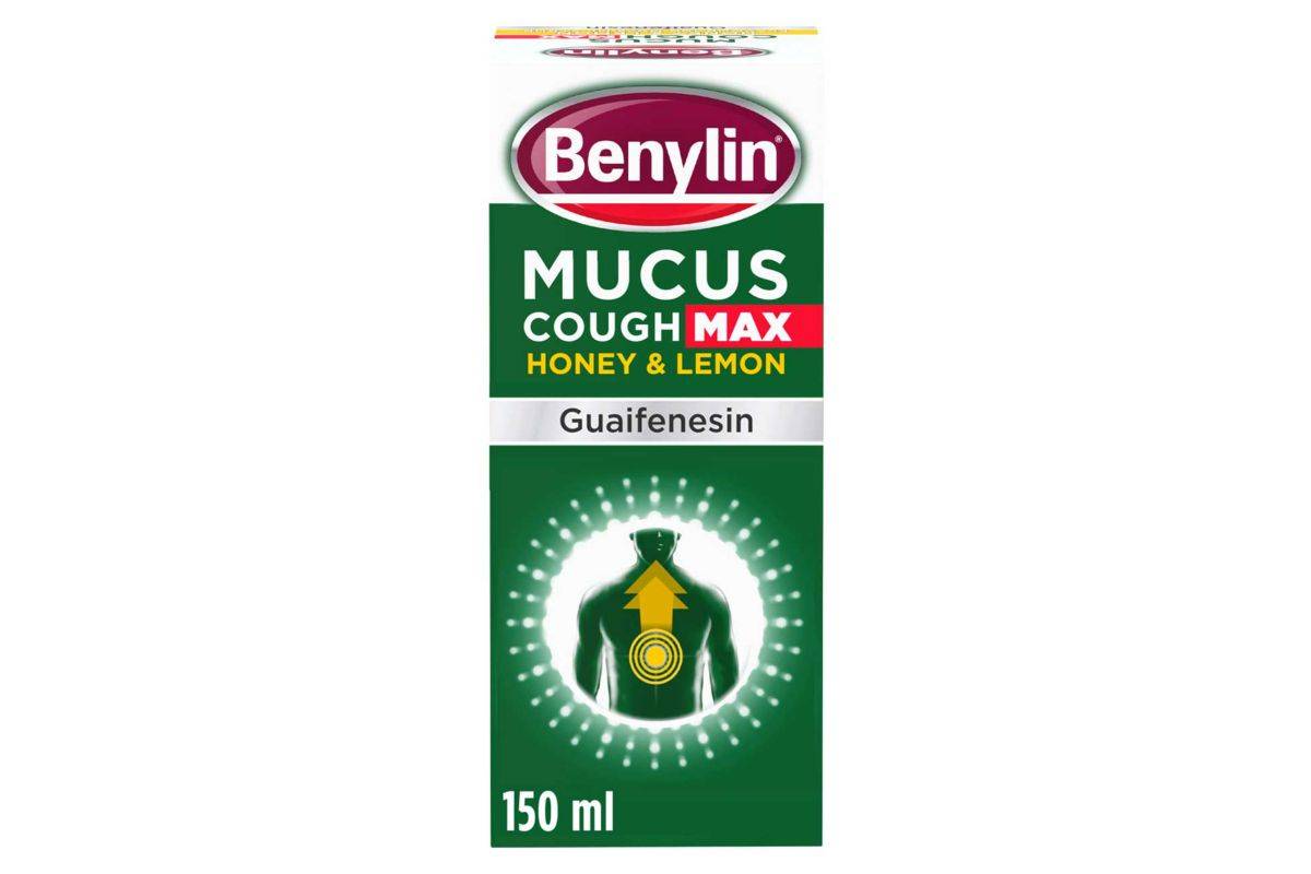 Benylin Mucus Cough Max Syrup - Honey & Lemon 150ml