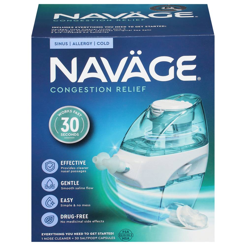 NAVAGE NASAL CARE Irrigation Saline